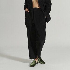 Rachel Comey Black Corduroy Wiman Trousers sz 6